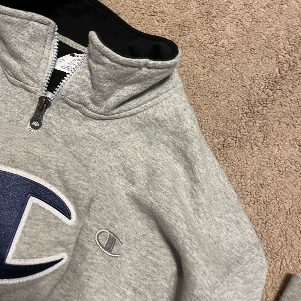 Champion Extra Large Mens Mock Sweatshirt